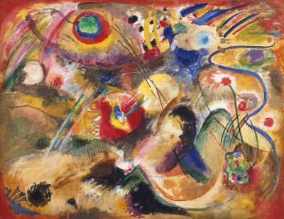 Untitled Image (The Flood) by Wassily Kandinsky