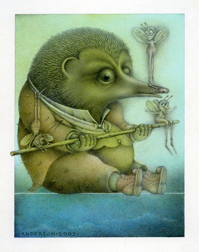 Balancing Hedgehog and Friends by Wayne Anderson