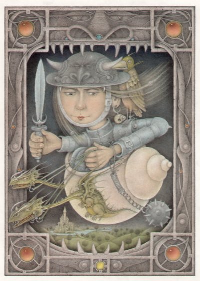 Female Warrior by Wayne Anderson