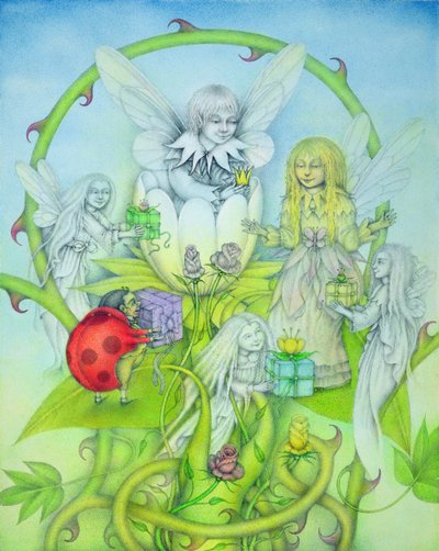 Flower Spirits by Wayne Anderson