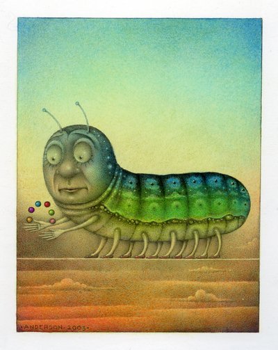 Juggling Caterpillar by Wayne Anderson