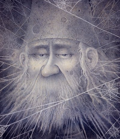 Merlin Turned to Stone by Wayne Anderson