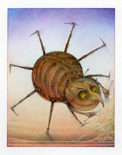 Spinning Spider by Wayne Anderson