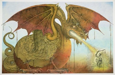 St George and the Dragon by Wayne Anderson
