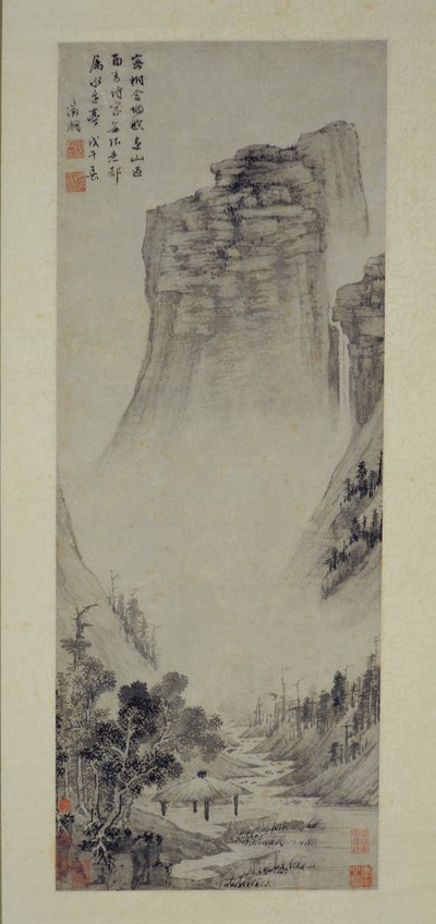 Poetic Thoughts in a Riverside Pavilion by Wen Zhengming
