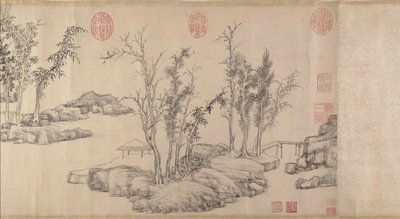 Summer Retreat in the Eastern Grove, datable to before 1515 by Wen Zhengming