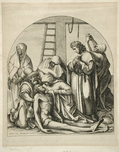 Lamentation by Wenceslaus Hollar