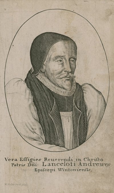 Lancelot Andrewes by Wenceslaus Hollar