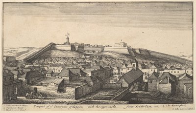 Prospect of the Inner Part of Tangier, ca. 1670 by Wenceslaus Hollar