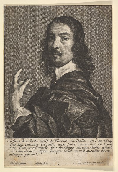 Stefano della Bella by Wenceslaus Hollar