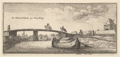 Strasbourg by Wenceslaus Hollar