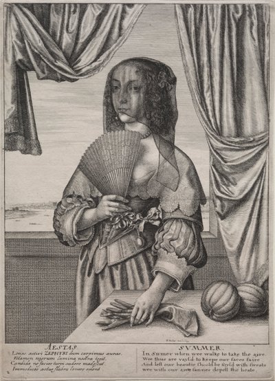 The Four Seasons: Summer by Wenceslaus Hollar
