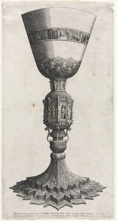 The Great Chalice Adorned with Figures, 1640 by Wenceslaus Hollar