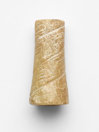 Tubular Ornament by Western Zhou Dynasty Chinese School
