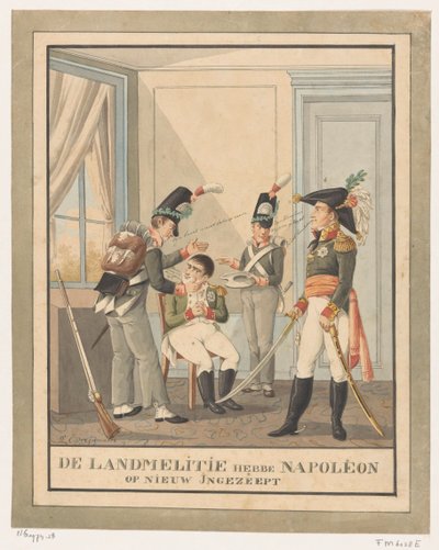 Napoleon is Shaved by Wijnand Esser