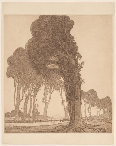Part of the Main Road near the Village of Cakranegara on Lombok by Wijnand Otto Jan Nieuwenkamp