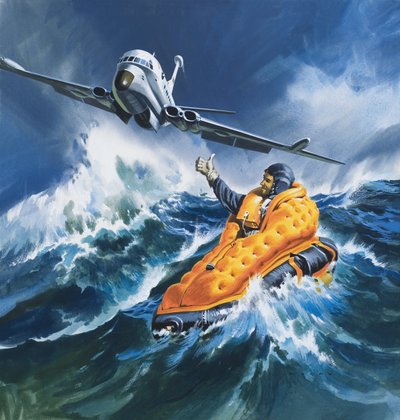 Air Rescue by Wilf (20th century) Hardy