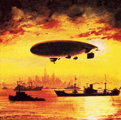 Airship by Wilf (20th century) Hardy