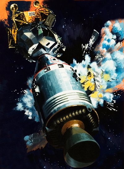 Apollo 13 by Wilf (20th century) Hardy