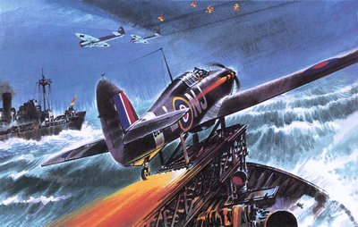 Hawker Hurricane by Wilf (20th century) Hardy