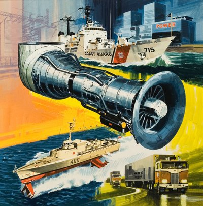 Jet Engines that Do Not Fly by Wilf (20th century) Hardy