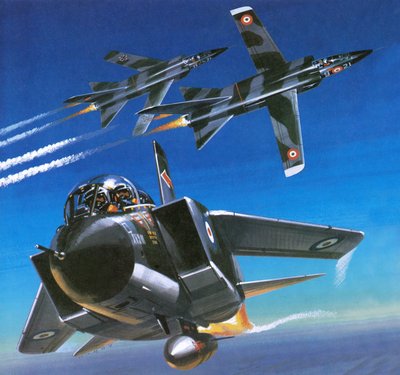 Multi Role Combat Aircraft or MRCA by Wilf (20th century) Hardy