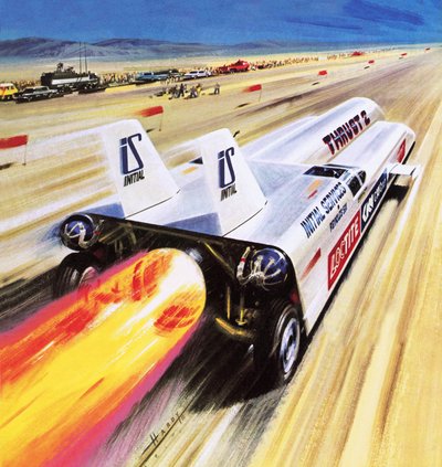 Project Thrust by Wilf (20th century) Hardy