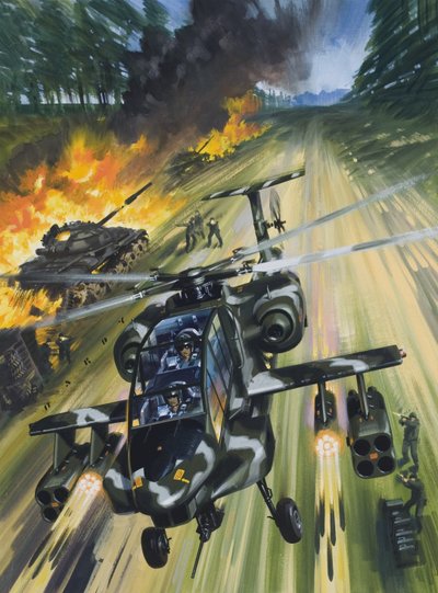 Tank Killers by Wilf (20th century) Hardy