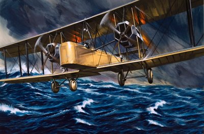 Vimys Over the Waves by Wilf (20th century) Hardy