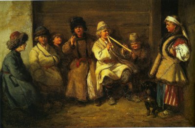 Children Singing at Easter by Wilhelm Amandus Beer