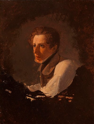 Portrait of Heinrich Marr by Wilhelm Bendz