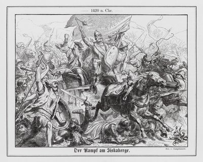 Battle of Vitkov Hill by Wilhelm Camphausen