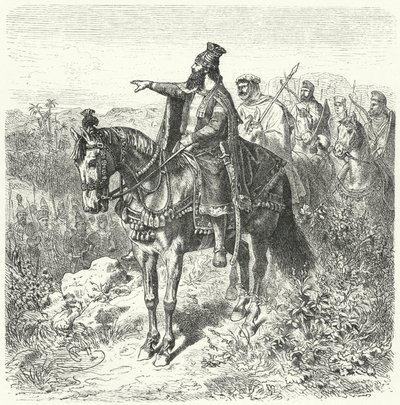 Cyrus the Great, Persian Emperor by Wilhelm Camphausen
