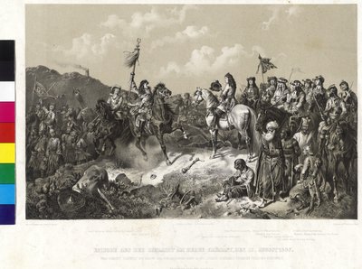 Episode from the Battle at Mounts Harsany on 12th August 1687 by Wilhelm Camphausen