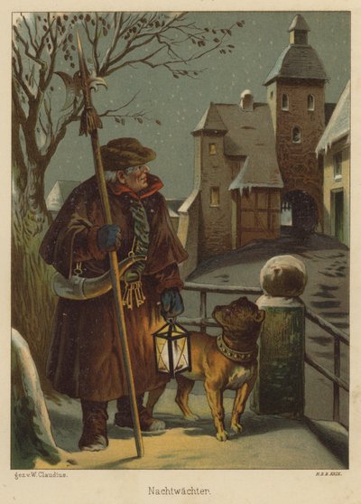 Nightwatchman by Wilhelm Ludwig Heinrich Claudius