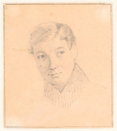 Portrait of Lorentz Ludvig Mozart Waagepetersen by Wilhelm Marstrand