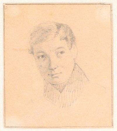 Portrait of Lorentz Ludvig Mozart Waagepetersen by Wilhelm Marstrand