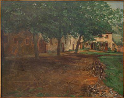 Economy Building in Amorbach by Wilhelm Trübner