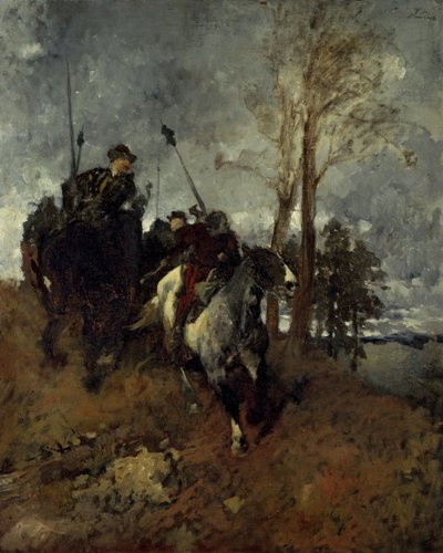 Bush Knight by Wilhelm Von Diez