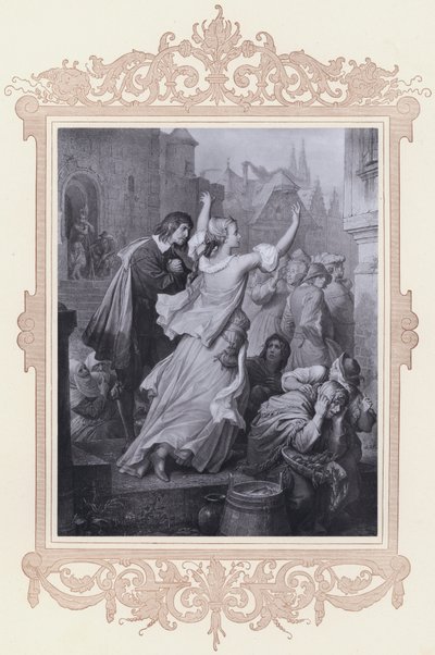 Clarchen, Egmont by Wilhelm von (after) Kaulbach