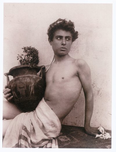 Portrait of a Boy by Wilhelm von Gloeden