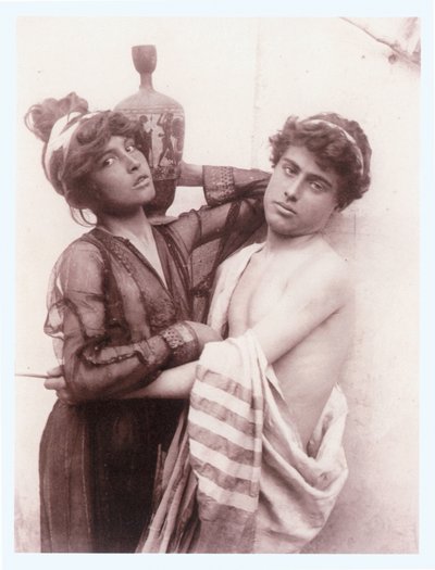 Young Couple by Wilhelm von Gloeden