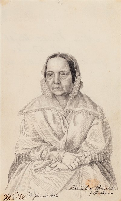 Maria Elisabeth von Wright, the Artist