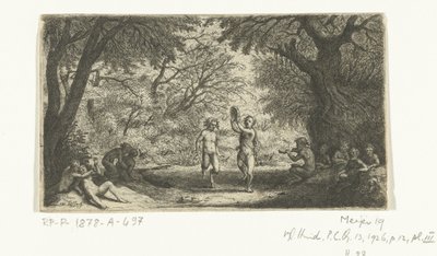 Feasting Satyrs and Wood Nymphs by Willem Basse