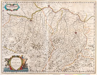 Cities of Parma and Piacenza, Italy, in 