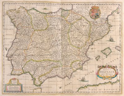 Iberian Peninsula, in 