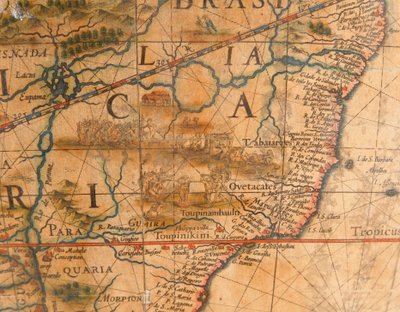 Large Pair of Library Globes, the Terrestrial and Celestial by Willem Blaeu