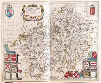 Worcestershire, Warwickshire, in 