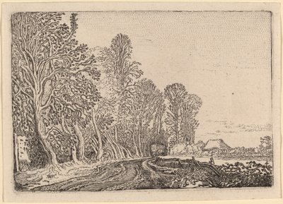 Road at the Edge of the Forest by Willem Buytewech