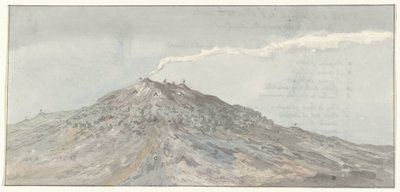 View of Mount Etna seen from the southwest by Willem Carel Dierkens